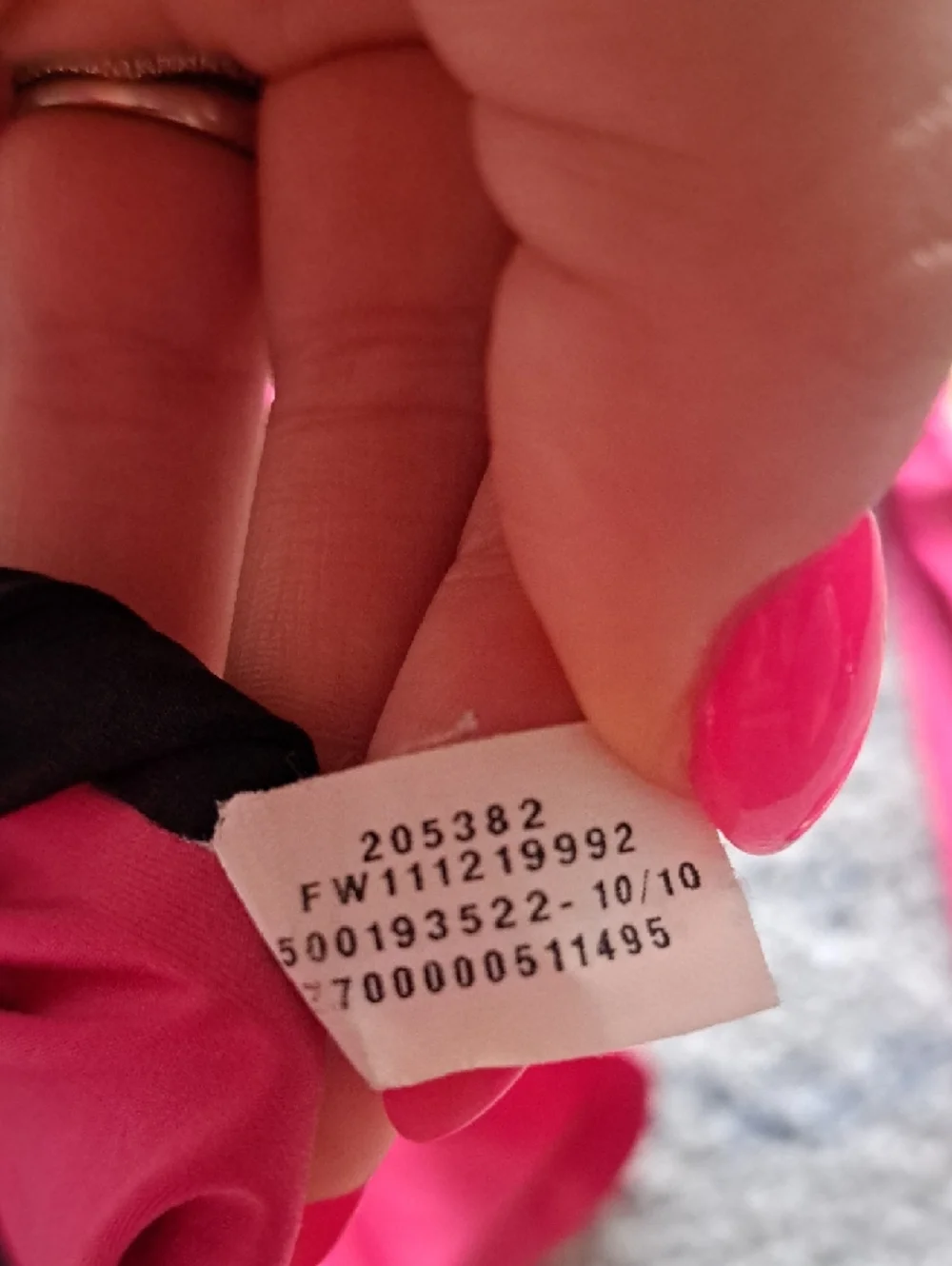 Under Armour Black Pink Long Sleeve Performance Top M - Picture 6 of 9